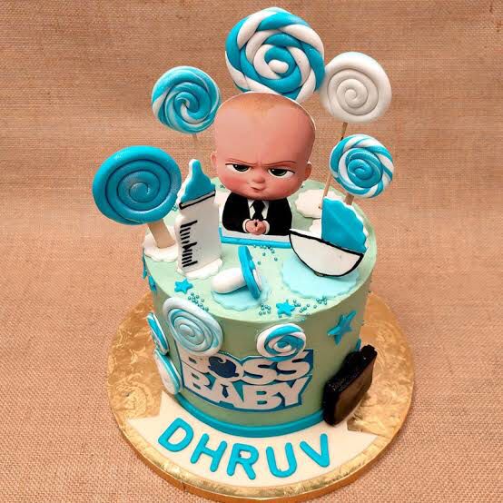 1Kg Baby boss Cake